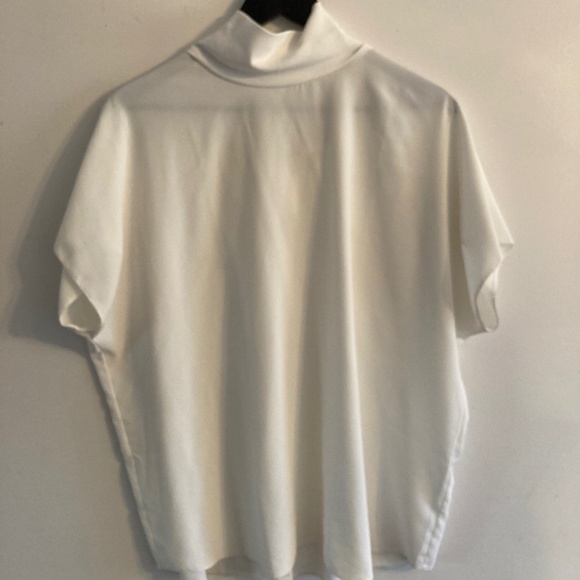 High neck blouse with short sleeves XL - Picture 1 of 5